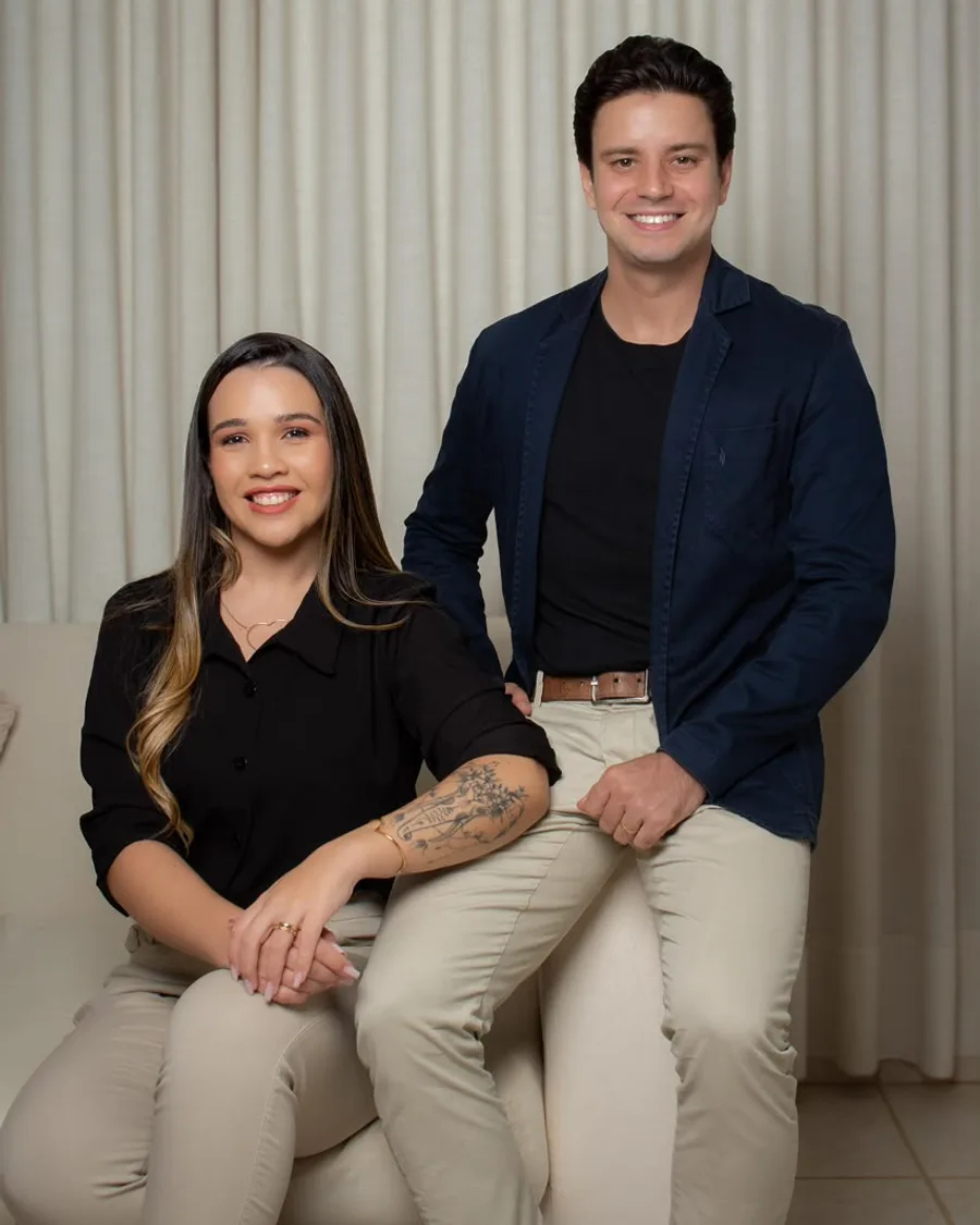 Vanessa Dantas e Hudson Alves, fundadores da HUD Imóveis